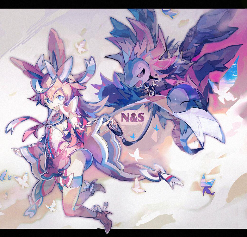 仙子精灵三首恶龙