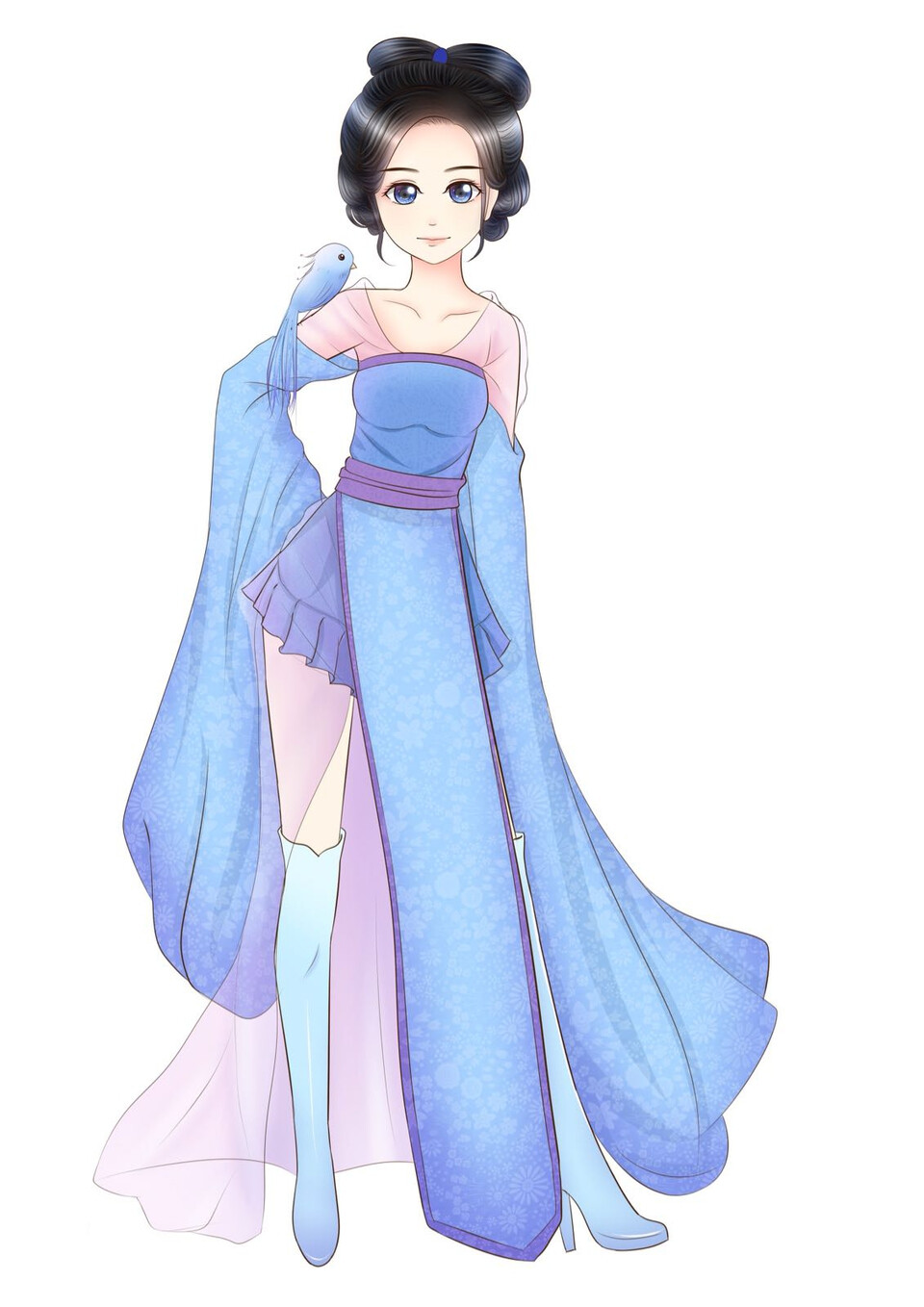 手绘甄宓