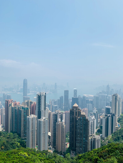 2019年4月||香港太平山顶