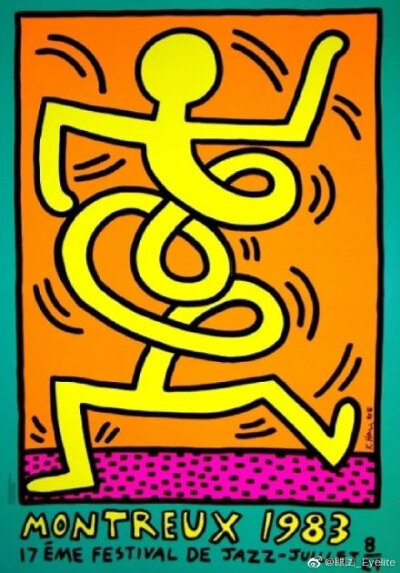 涂鸦艺术之父的 Keith Haring 