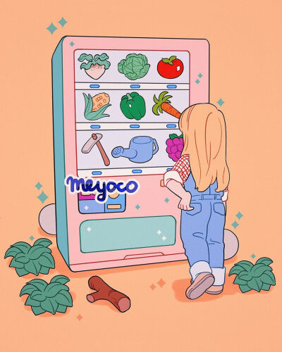 插画师meyoco