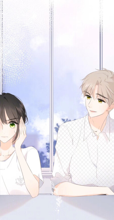 热门手绘情头壁纸套图