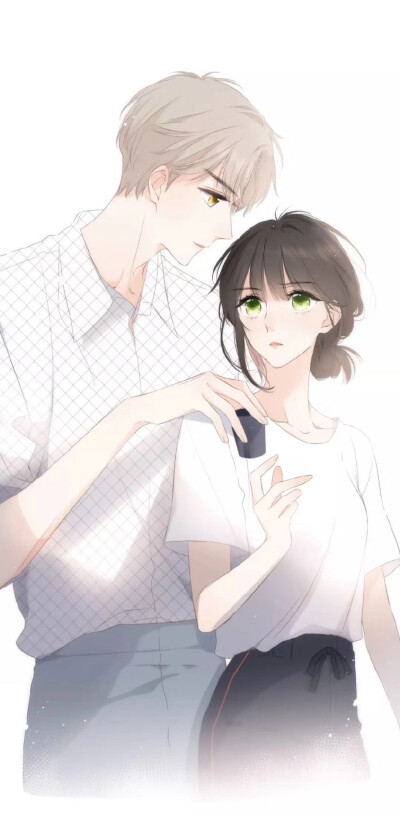 热门手绘情头壁纸