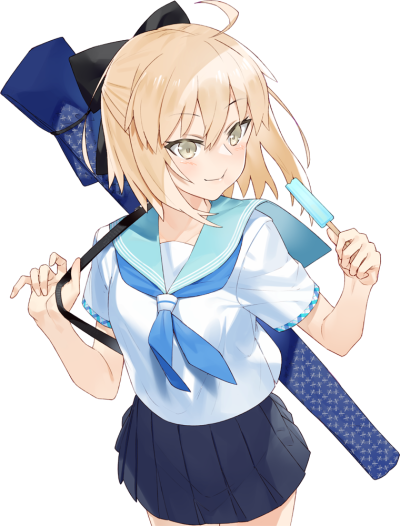 fate saber Okita general office Sailor suit 