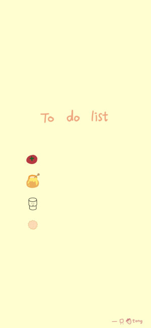 Todo list