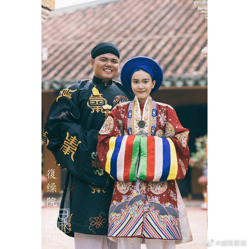 越南男性传统服装图片