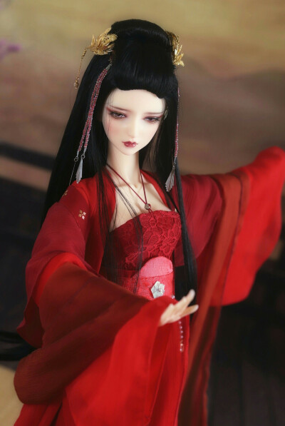 古风美人 SD娃娃 BJD 玩具 人偶 壁纸 萌物 