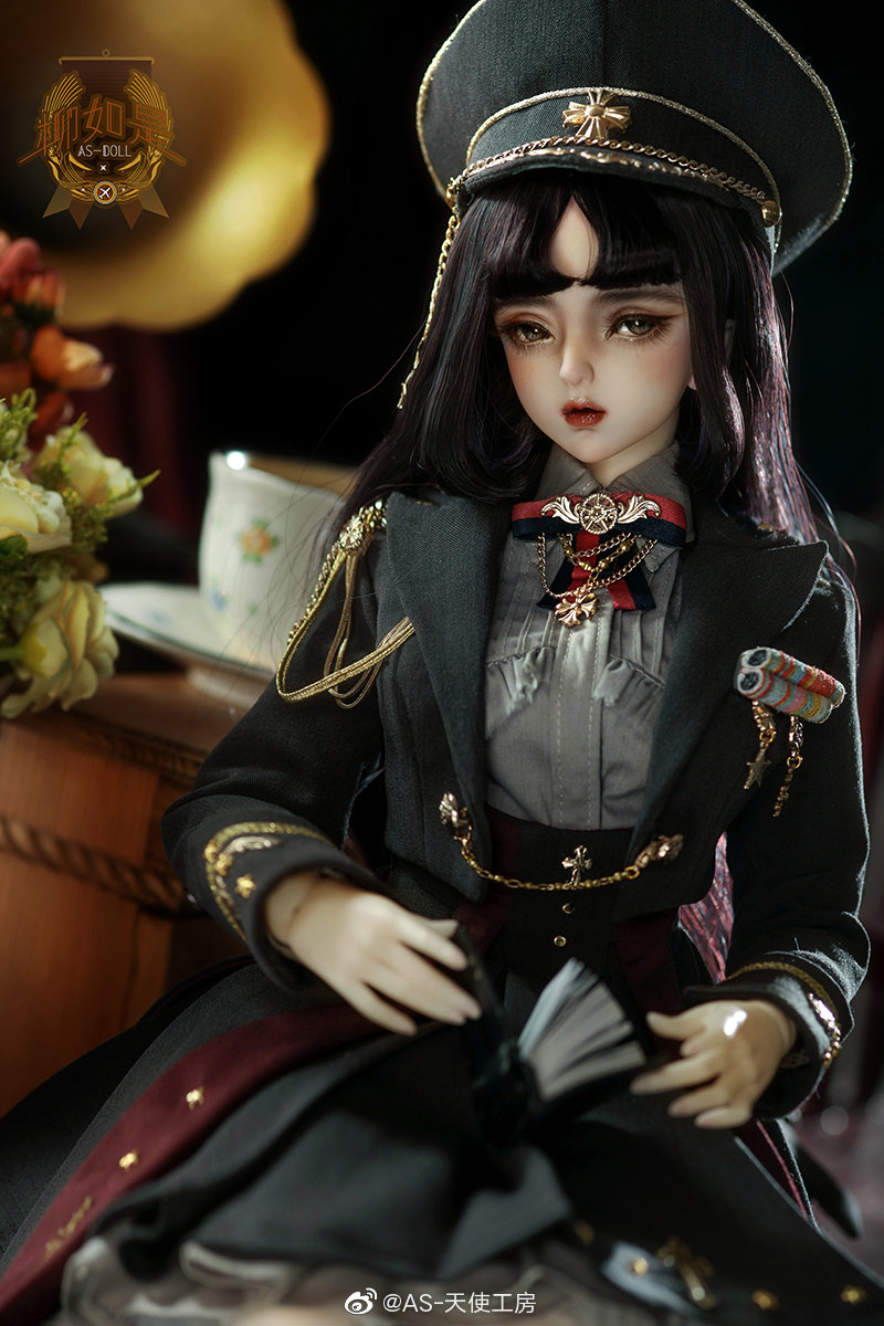 军阀装式小姐姐 sd娃娃 bjd 玩具 人偶 壁纸 萌物