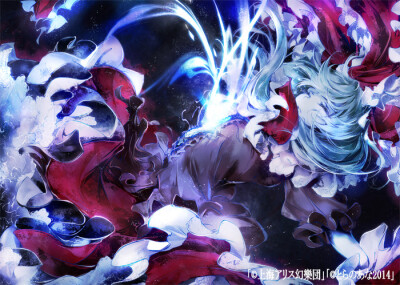 东方project 千年幻想乡 键山雏 转转 画师：かなりあ pixiv ID：180460 