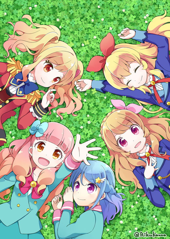 【Aikatsu偶像联动☆主角组】偶像活動！/偶像活動STARS！/偶像活動Friends！[星宫莓/大空明/虹野梦/友希爱音/凑美绪]