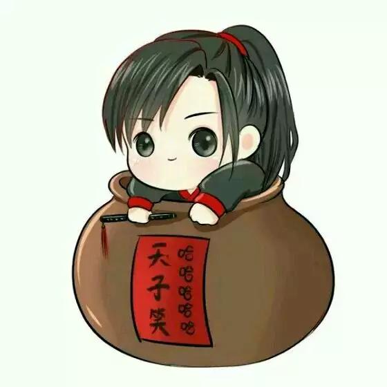 卡哇伊版魔道祖师夷陵老祖魏无羡魏婴蓝忘机蓝湛含光君忘羡