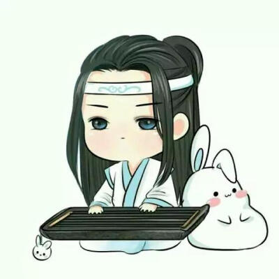 卡哇伊版魔道祖师夷陵老祖魏无羡魏婴蓝忘机蓝湛含光君忘羡