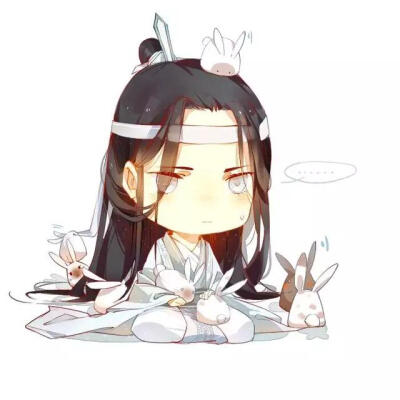 卡哇伊版魔道祖师夷陵老祖魏无羡魏婴蓝忘机蓝湛含光君忘羡