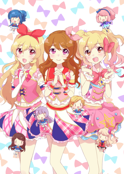 【Aikatsu偶像联动☆主角组】偶像活動！/偶像活動STARS！[星宫莓/大空明/虹野梦]