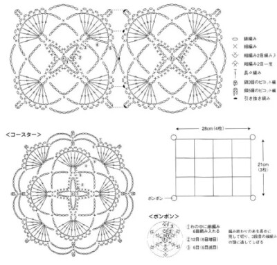 几种餐垫及图解