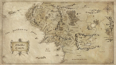 General 1920x1080 Middle-earth The Lord of the Rings map cartography J. R. R. Tolkien