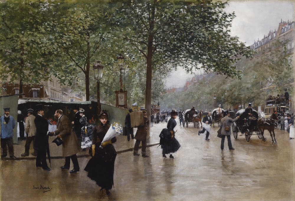 General 2000x1366 Jean Beraud painting classical art Paris artwork