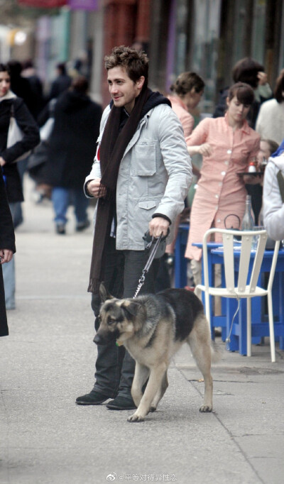  2004 March 31 Walking Atticus In SoHo