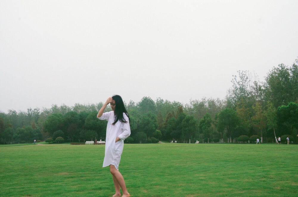 公园拍照姿势分享