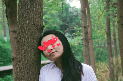 公园拍照姿势分享