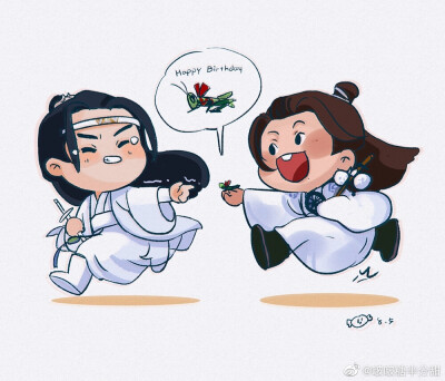 wb：啵啵糖半分甜