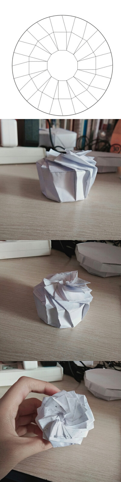 圆形折纸