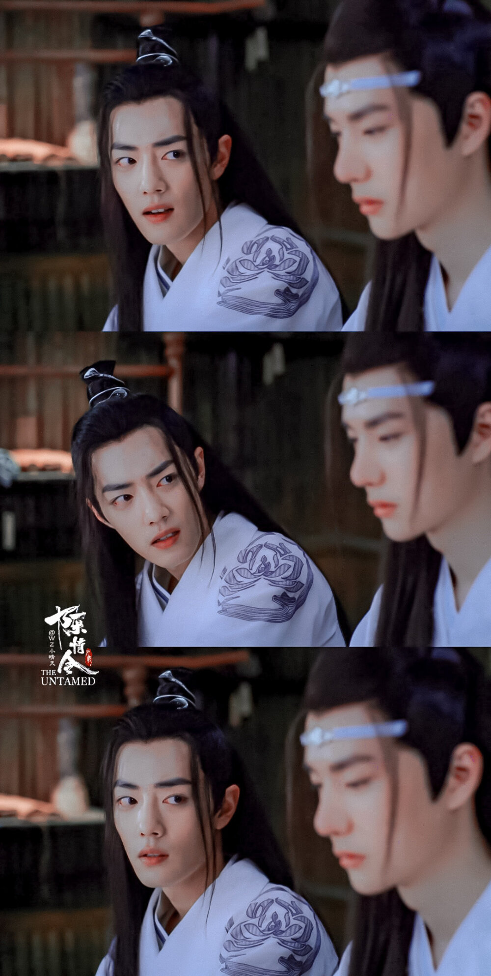 [cp]#博君一肖[超话]##陈情令#
＞截修 / 调色 禁二改 转载须注明出处！（戳原图保存）
陈情令×第六集截修 忘羡
“蓝湛，这杯酒敬我们，同是天涯沦落人，今朝有酒今朝醉”
后续来了[羞嗒嗒] ​​​[/cp]
cr:@WZ小晴天