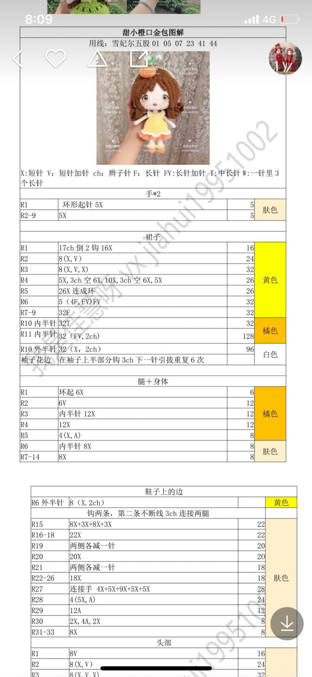 女孩口金包图解