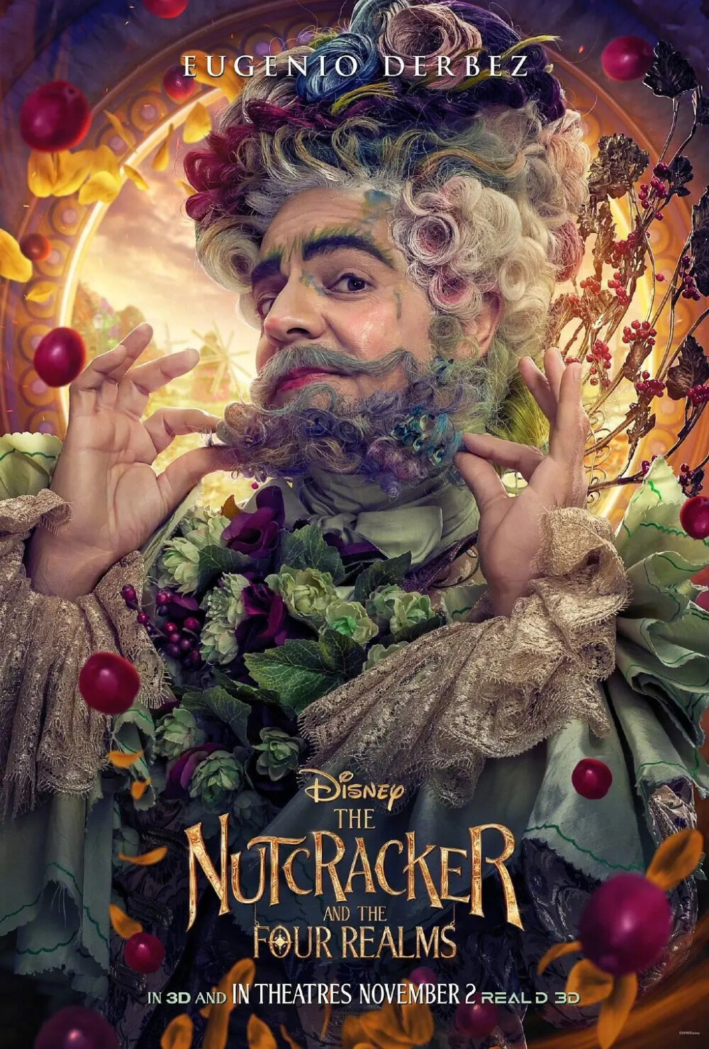 「胡桃夹子与四个王国 | The Nutcracker And The Four Realms」由莱塞·霍尔斯道姆和乔·庄斯顿执导，摩根·弗里曼、凯拉·奈特莉和麦肯吉·弗依主演的一部奇幻电影。
该片讲述了克拉拉收到了教父赠送的一个胡桃夹子，结果阴差阳错地进入了一个神秘世界的故事。