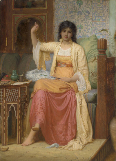 Charles Edward Perugini，原名Carlo Perugini，是一位出生于意大利的浪漫主义英国画家*