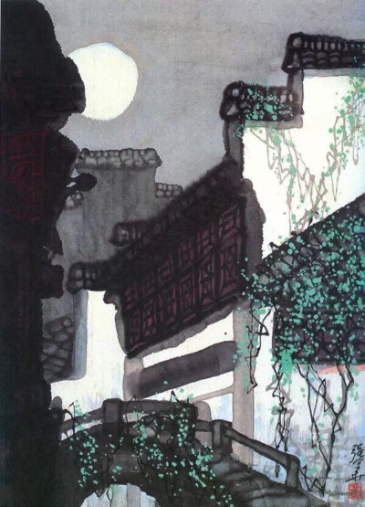 秋空明月悬，光彩露沾湿*