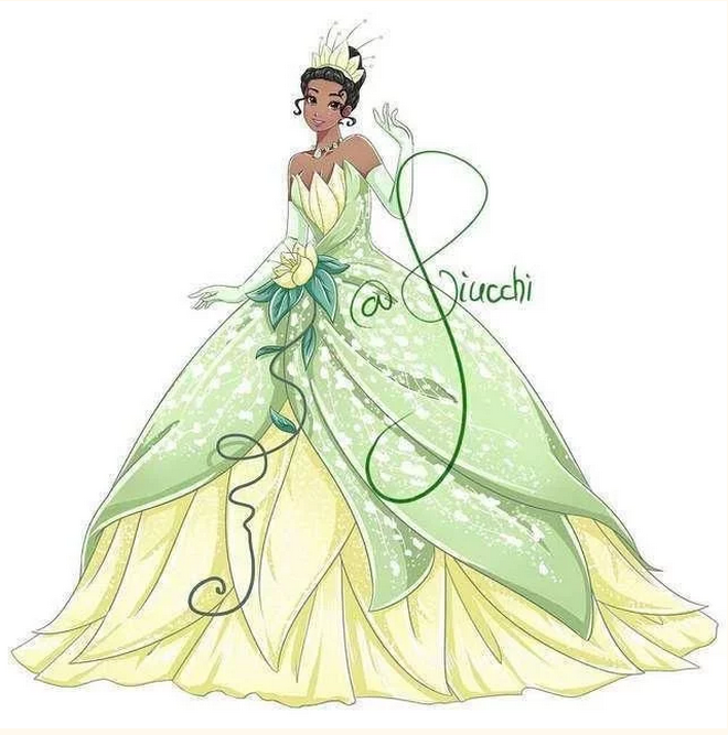 迪士尼公主，图片来源于网络