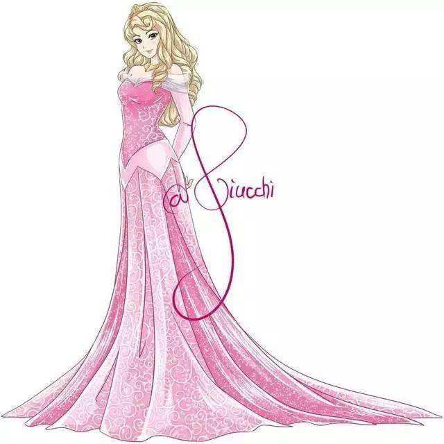 迪士尼公主，图片来源于网络