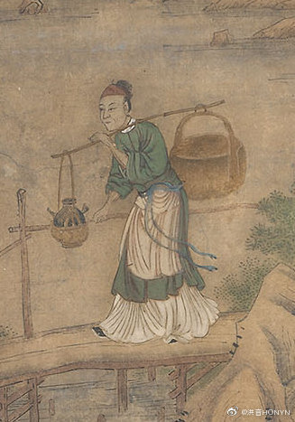 清代乾隆时期农村写实绘画