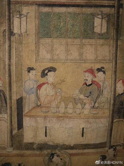 清代乾隆时期写实绘画旗人和汉人都有描绘