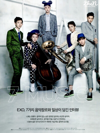 EXO12人时期
2013年 the celebrity magazine vol.01