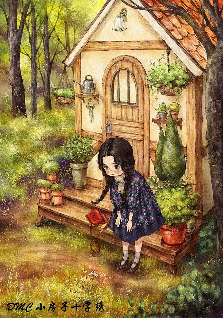 森林女孩日记作者韩国插画家aeppol