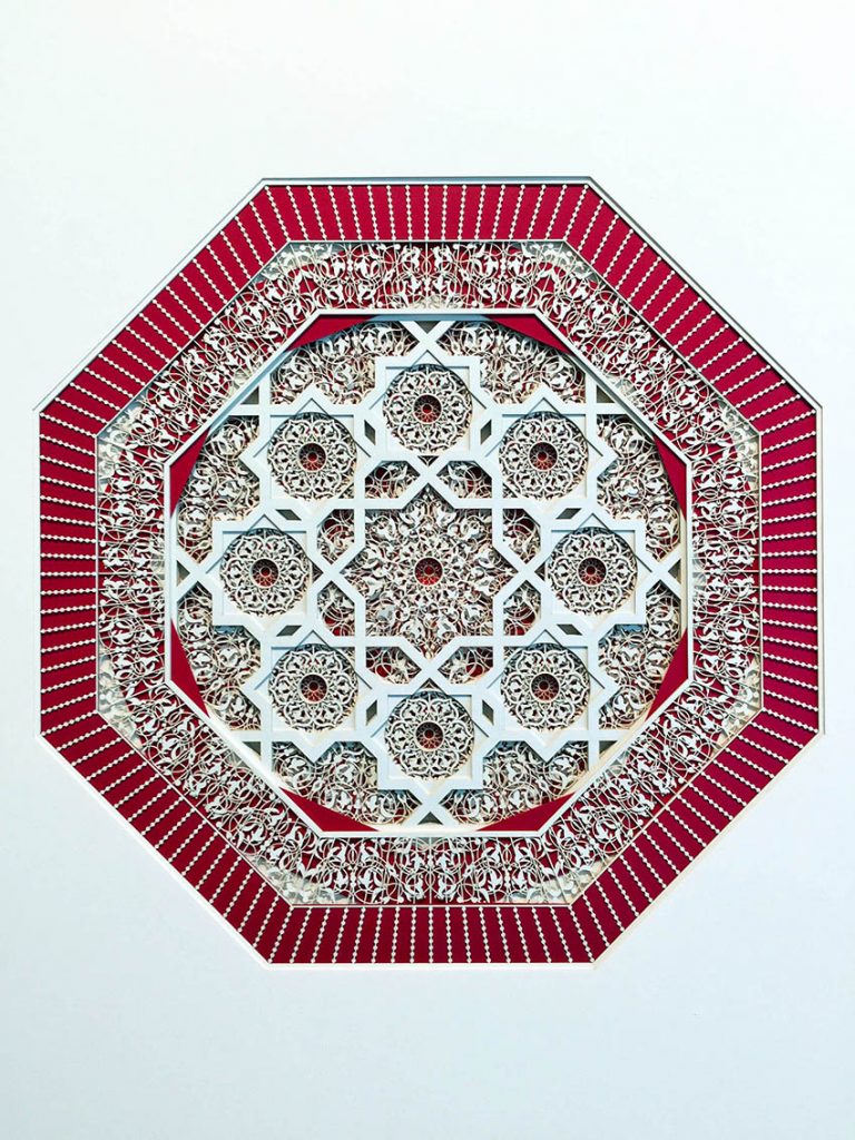 艺术家Julia Ibbini 别具创意的激光切割纸艺作品