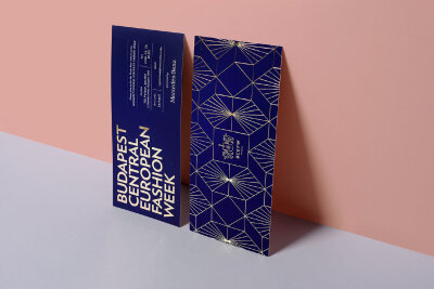 Budapest Central European Fashion Week identity