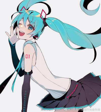 画师水印
miku