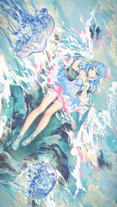 动漫壁纸'海伊
图源@微博'爱吃葱的V家小C，原作者@小原原原子Dan，多截，侵删