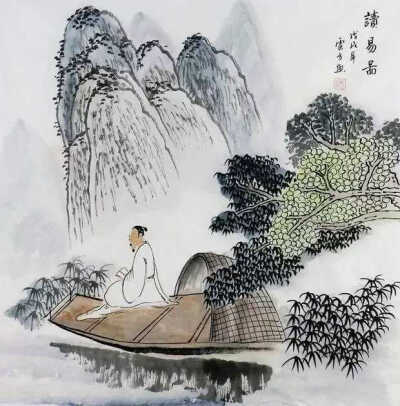 禅意画山水画