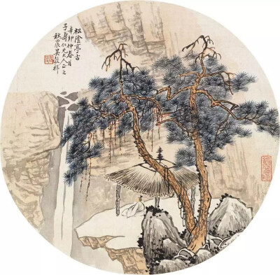 禅意山水画