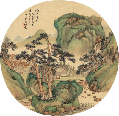 禅意山水画