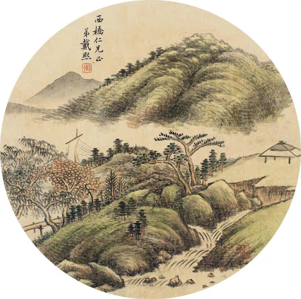 禅意山水画