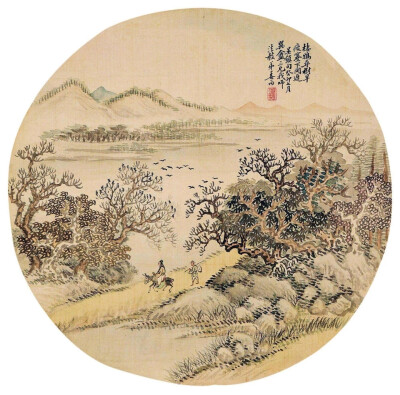 禅意山水画