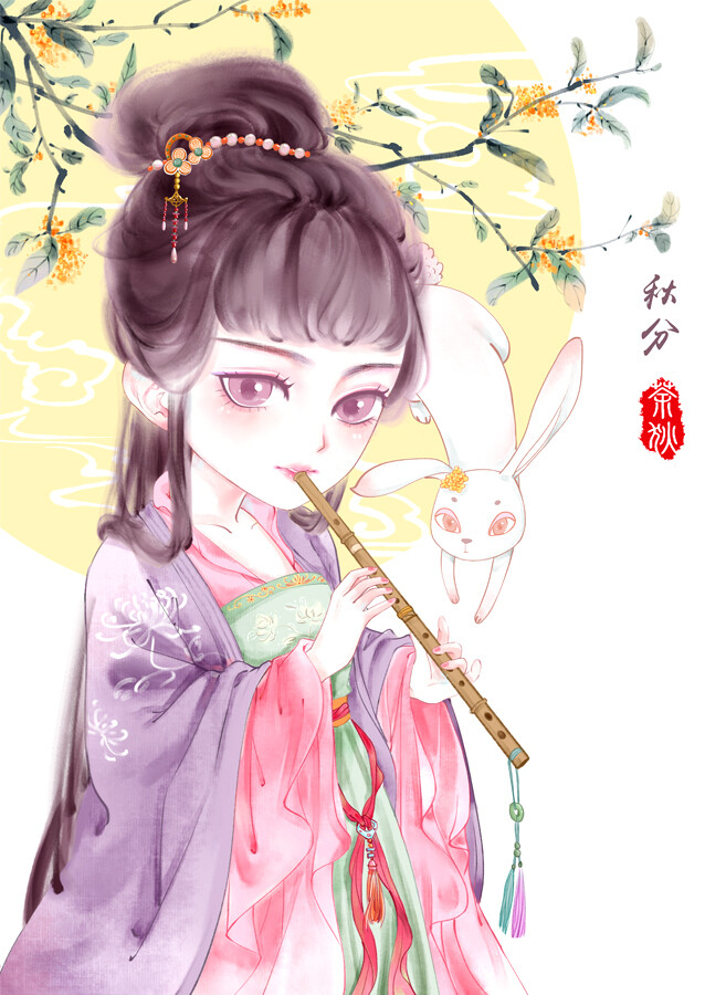 〔古风美人〕绘师：茶狄