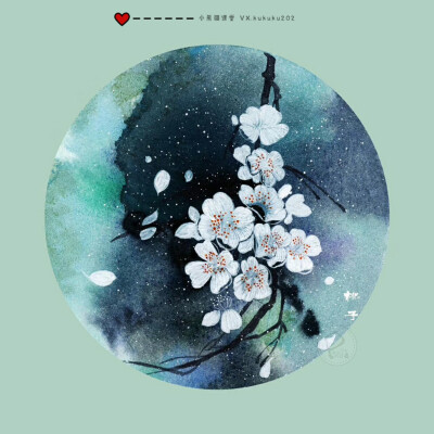 用这些花换你今天的愉快吧！
小熊猫课堂古风花卉班——桃子同学作品一览