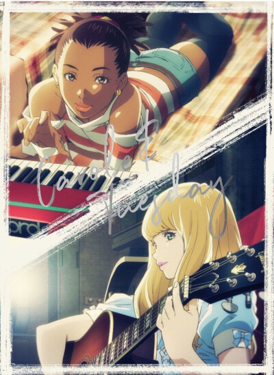 卡罗尔与星期二「Carole & Tuesday」Blu-ray/DVD vol. 1 封面 ​​​