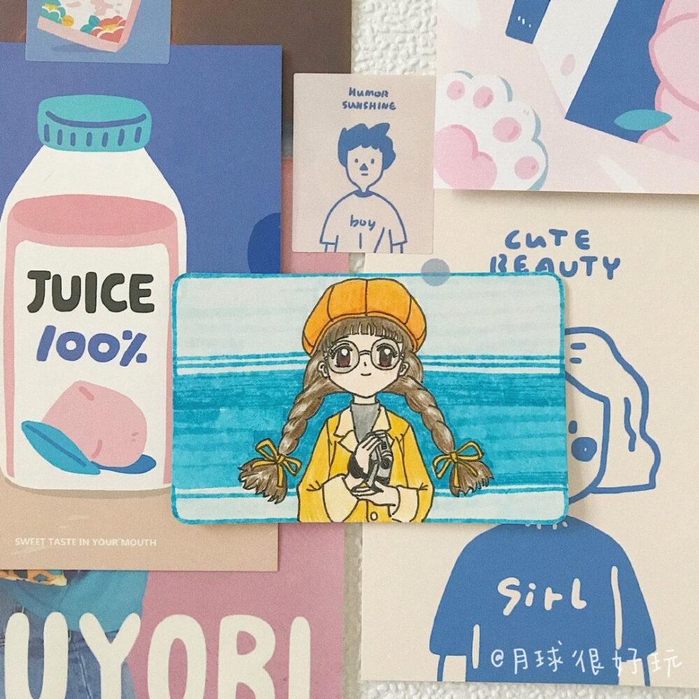 .
Life | 画了一个可可爱爱的知世 开心清单和每周计划
cr@月球很好玩
#壁纸# ​